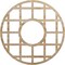 Ekena Millwork O'Neal Wood Fretwork Pierced Ceiling Medallion, Red Oak, 26"OD x 9 1/2"ID x 1/4"T CMWP26X26X0250ONRO - alternate 1